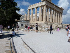 
Acropolis tramway, Athens, September 2009